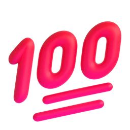 100 emoji|Hundred Points on Microsoft Windows 10 Anniversary Update